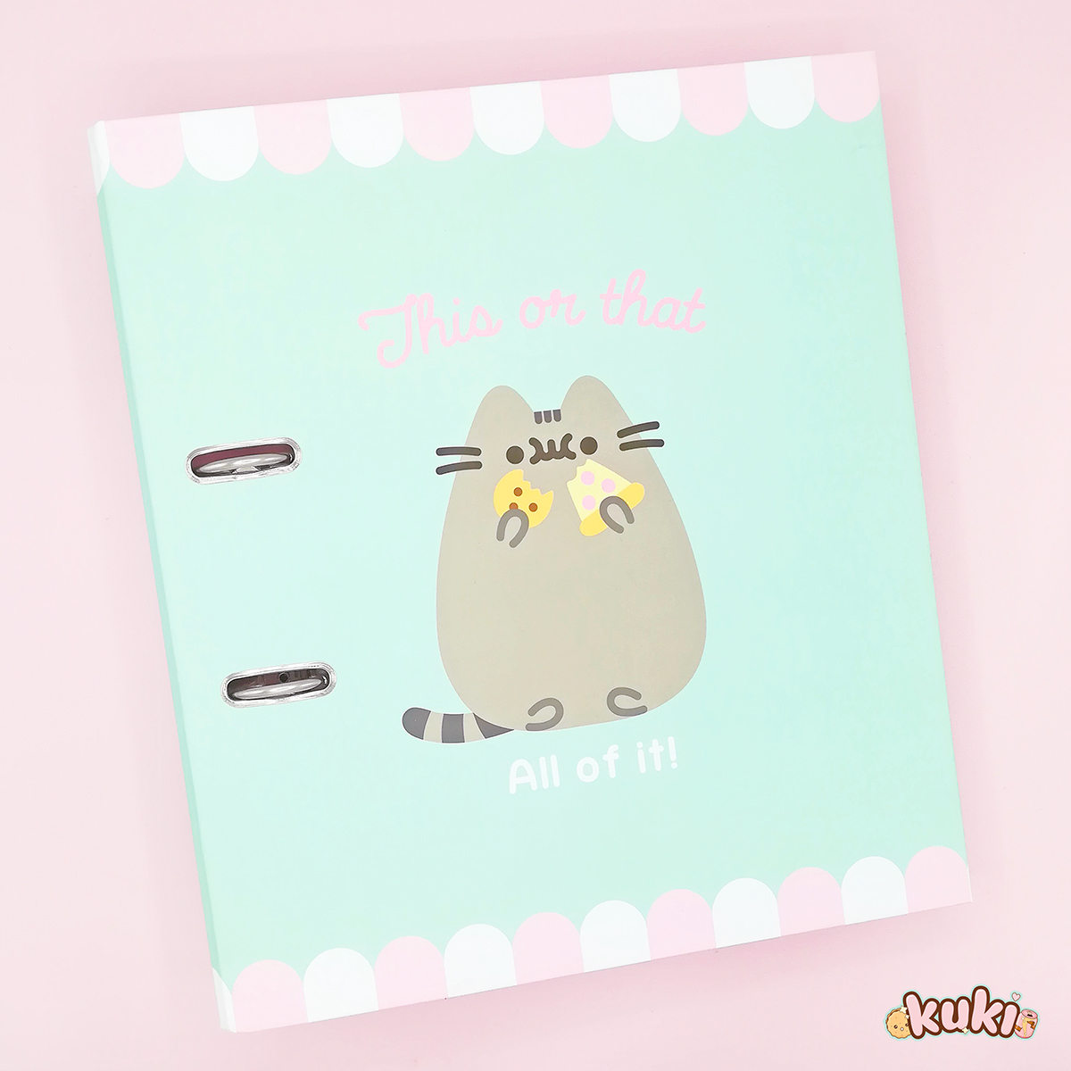 Grupo Erik: Raccoglitore A4 ad anelli Pusheen, Raccoglitore a 2